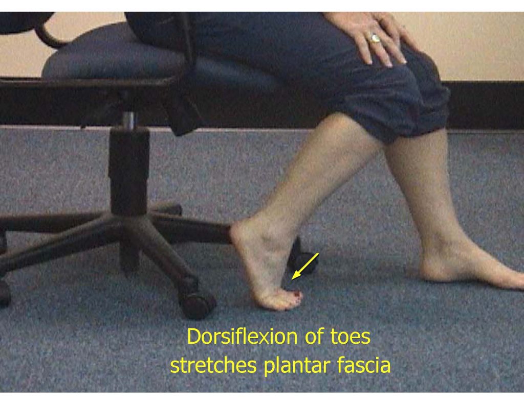 Plantar Fascia Stretch Damien Howell Pt